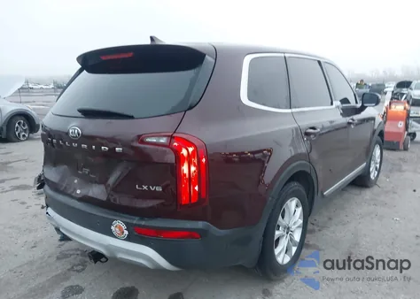 2020 Kia Telluride Lx from USA, damaged, VIN 5XYP24HC0LG017166